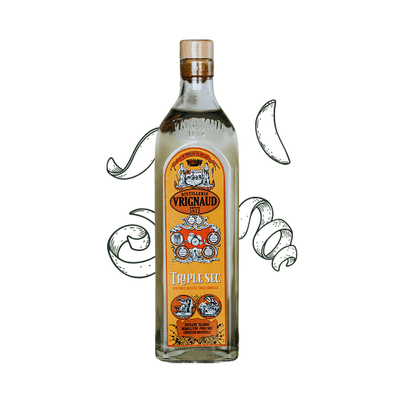 illustration Triple sec